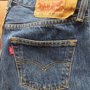 Levi's 501 Mens Cut W28/L30 - without tags
